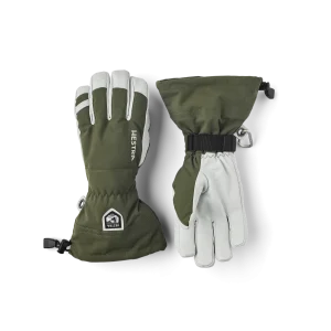 Army Leather Heli Ski - 5 finger