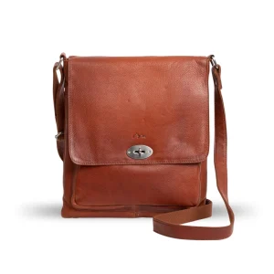 BHC Tiramisu Large Flapbag Cognac